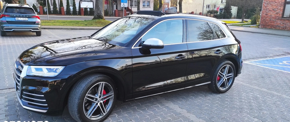 Audi SQ5 cena 165000 przebieg: 83000, rok produkcji 2018 z Tolkmicko małe 497